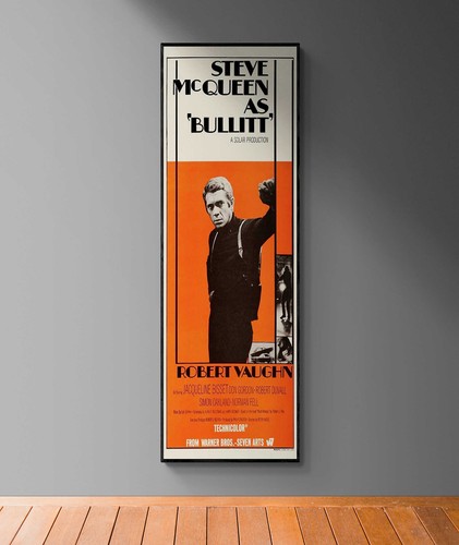 Bullitt 1968 daybill inserto - 1968,