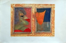 Giovanni MARANGHI litografia Cocktail 60x40 firmata numerata 10/90 esemplari