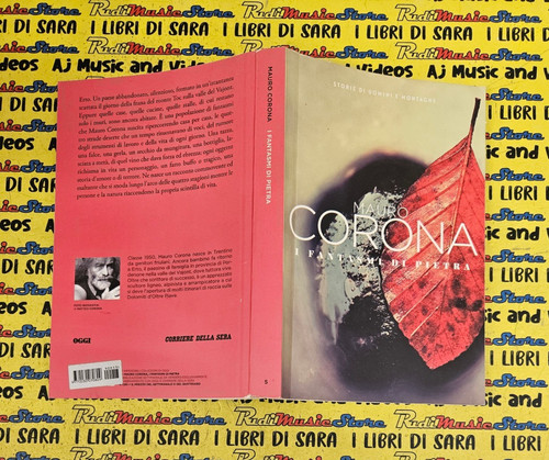 Libro book mauro corona - book,