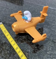 Puffi Puffo in aeroplano