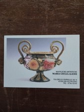 CARTOLINA NON USATA MARIA GIULIA ALESSI MAIOLICHE ARTISTICHE ASCOLI VASO