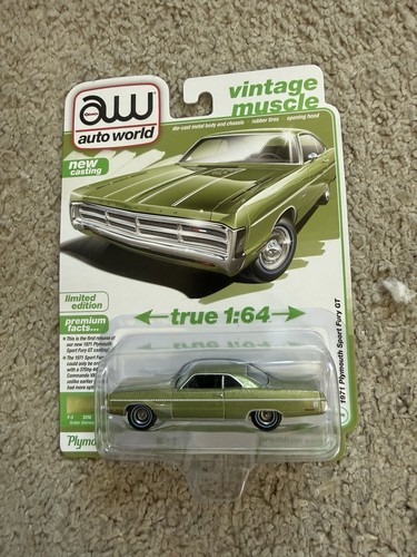 Auto world 1971 plymouth sport - auto,