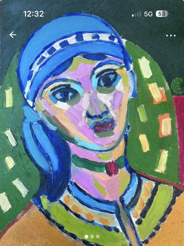 Ragazza con foulard