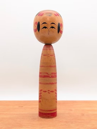 Ki1135 poupée kokeshi vintage - poupée,
