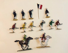 FRANCIA - GRUPPO LEGIONE STRANIERA STRANIERA con ARABI a CAVALLO ed APPIEDATI