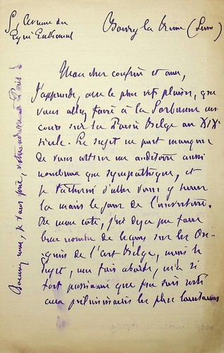 S georges lafenestre - ✒, l.a.s
