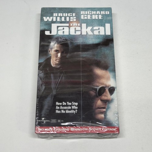 The jackal vhs 1998 sealed - vhs,