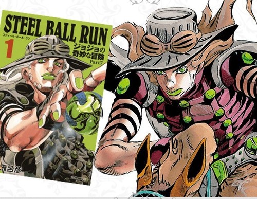 Steel ball run jojo bizarre - steel,