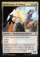 Carta MTG-Vanificatore di Ulamog-Battaglia per Zendikar-N.207-ITA-EX-Uncomm Foil