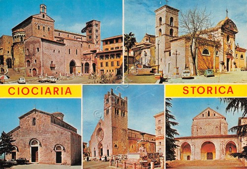 Cartolina ciociaria storica - cartolina,