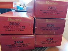 Rivarossi 2454 2455 2582  4 centoporte  con bagagliaio FS scala 1:80