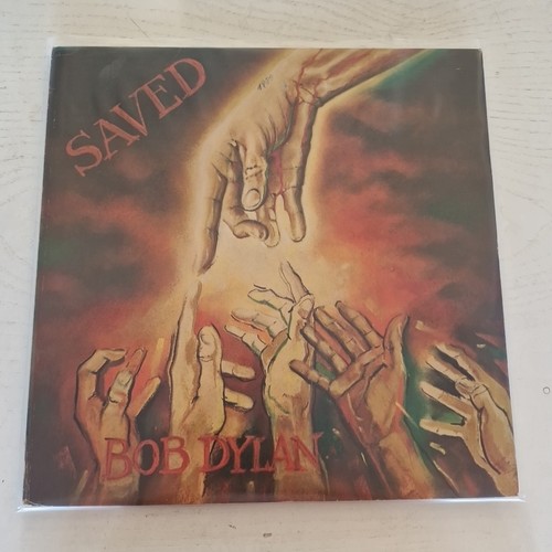 Bob dylan saved vinile - vg+/vg+,