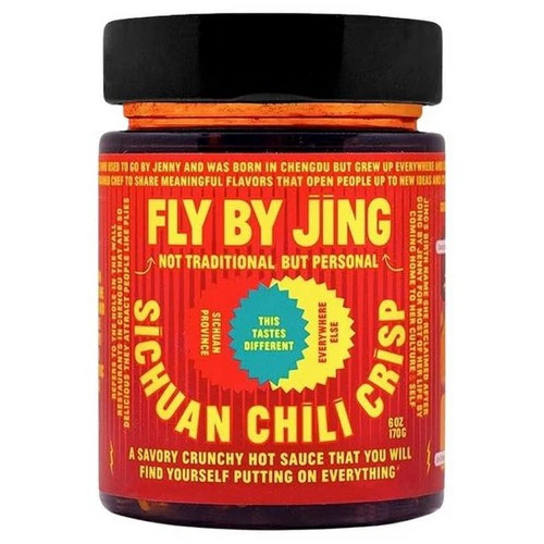 Sichuan chili crisp - crisp, once
