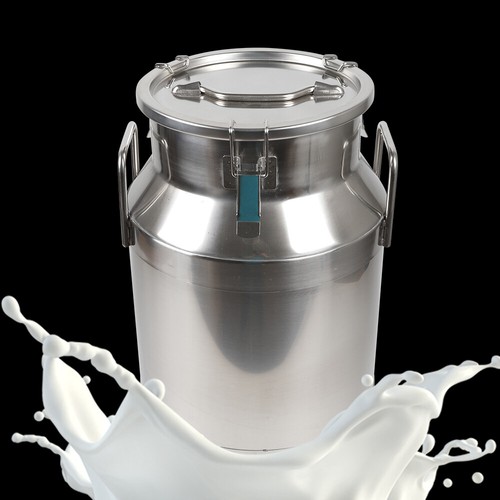 Lattiera inox 30l - inox, brocca