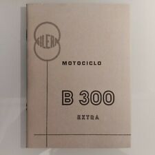 GILERA B 300 EXTRA MANUALE (RISTAMPA)