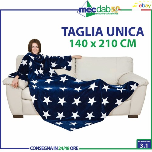 Coperta plaid singolo unisex - plaid,