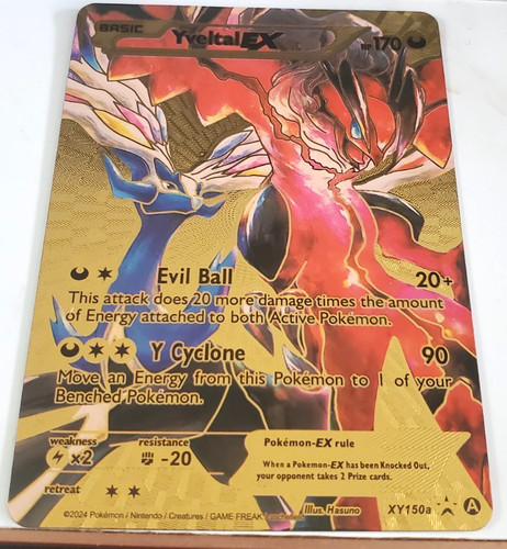 2024 tcg pokemon yveltal ex - yveltal,