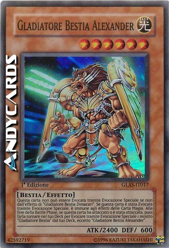 Gladiatore bestia alexander - bestia,