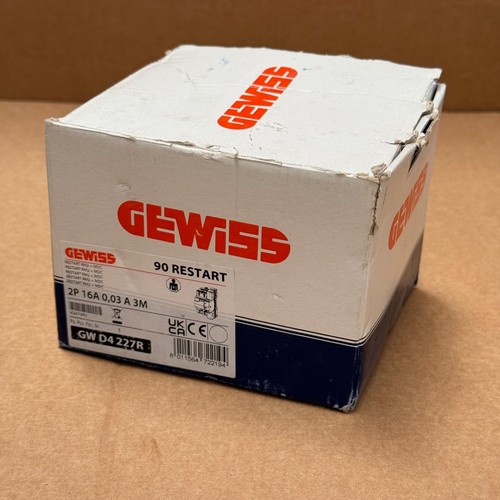 Gewiss gwd4227r restart - gwd4227r, rm