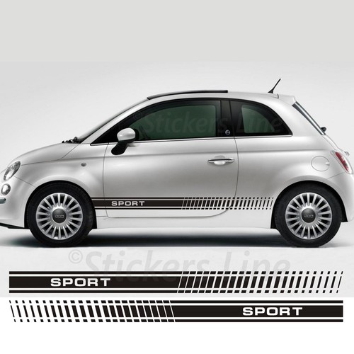 Adesivi fiat 500 - adesivi, fasce