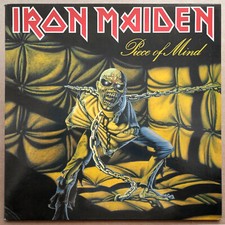 IRON MAIDEN - PIECE OF MIND - LP - EMI 2C070-07724 - FRA 1983 - gatefold orig.