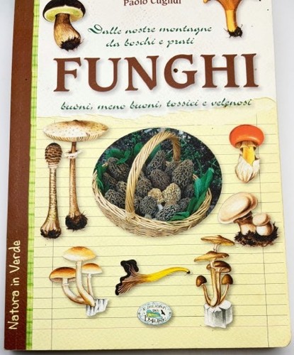 Libro funghi natura verde - funghi,