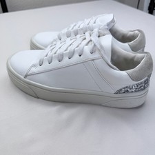 Sneakers Zara bianche vegan in