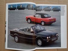 BMW E30 320i e 325i Cabrio