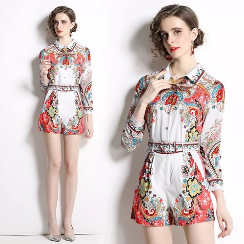 Tailleur completo donna stampa - completo,