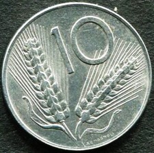 MONETA - ITALIA - 10 LIRE -