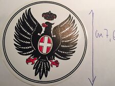 Adesivi 4, -Aquila sabauda-Savoia-REGNO ITALIA-MONARCHIA Sabauda