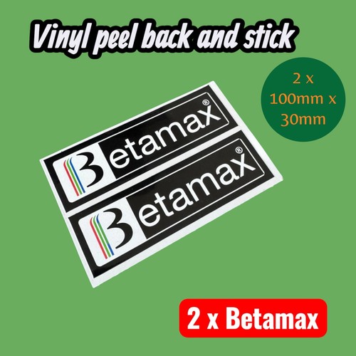 Betamax adesivo adesivi - betamax,