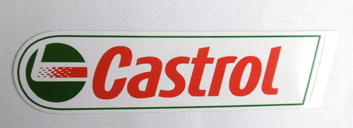 Adesivo pubblicitario castrol - adesivo,