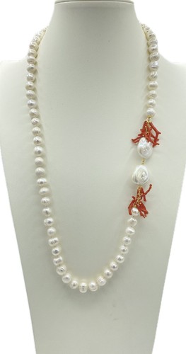 Collana perle di fiume con - ??,