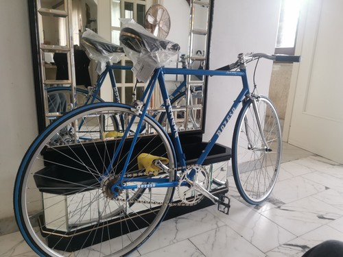 Bici corsa acciaio single - acciaio,