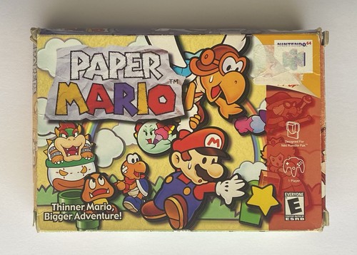 Nintendo n64 paper - nintendo,