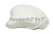 Police Solo Seat Leather White