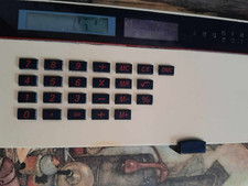 calcolatrice pubblicitaria vintage desktop rubrica non funziona bene collezione