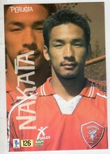 Figurina MUNDI MC CARDS numero 126 PERUGIA  NAKATA