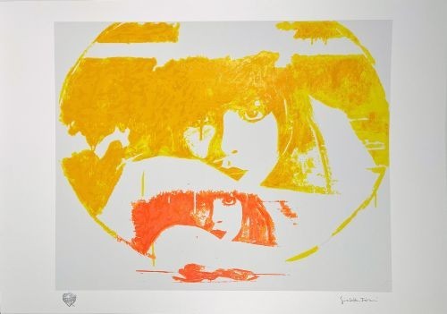 Giosetta fioroni serigrafia - giosetta,