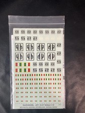 Foglio Decals "National Insigna A.N.R. scale 1/72 art. n. 72-517 - TauroModel