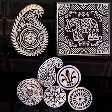 Set Di 7 Blocchi Di Legno Per