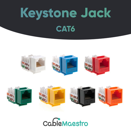 Cat6 keystone jack rete - jack,