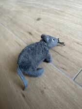 GRIGIO IKEA Gosig Peluche morbido a forma di topo 14 cm RARO Colore GRIGIO