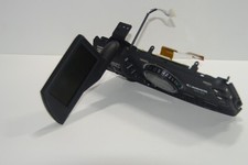 Canon XH-A1 pannello selettore ruota completo e display LCD con parte flessibile