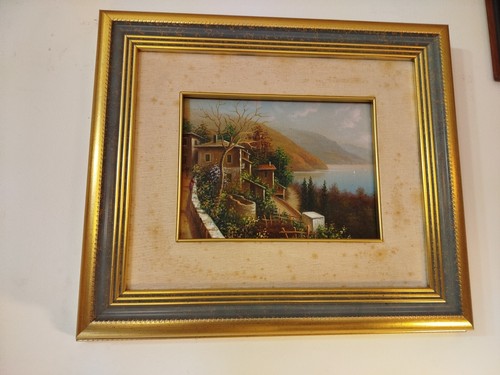 Quadro olio tela michele - olio,