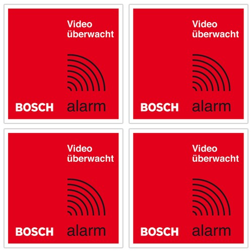Adesivi videosorveglianza - adesivi,