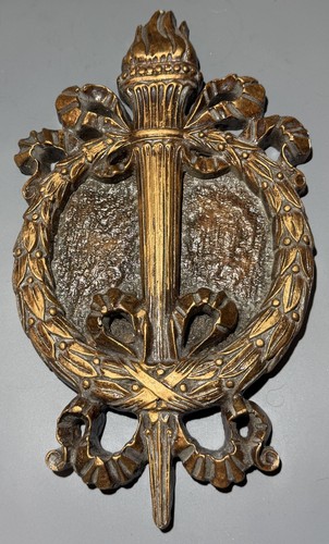 Antica torcia fiammeggiante - , in