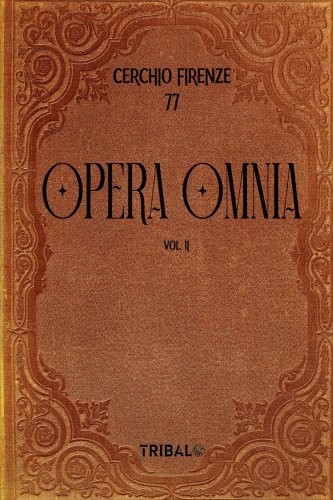 Libro opera omnia - opera,