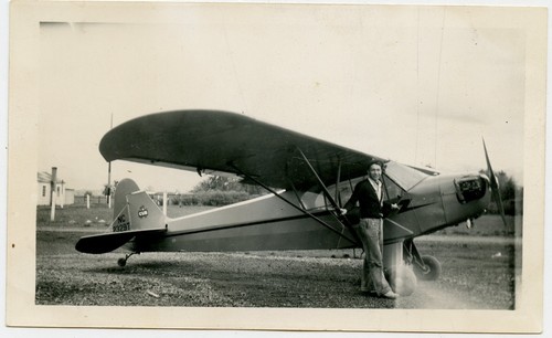 Piper cub plane foto - j-3,